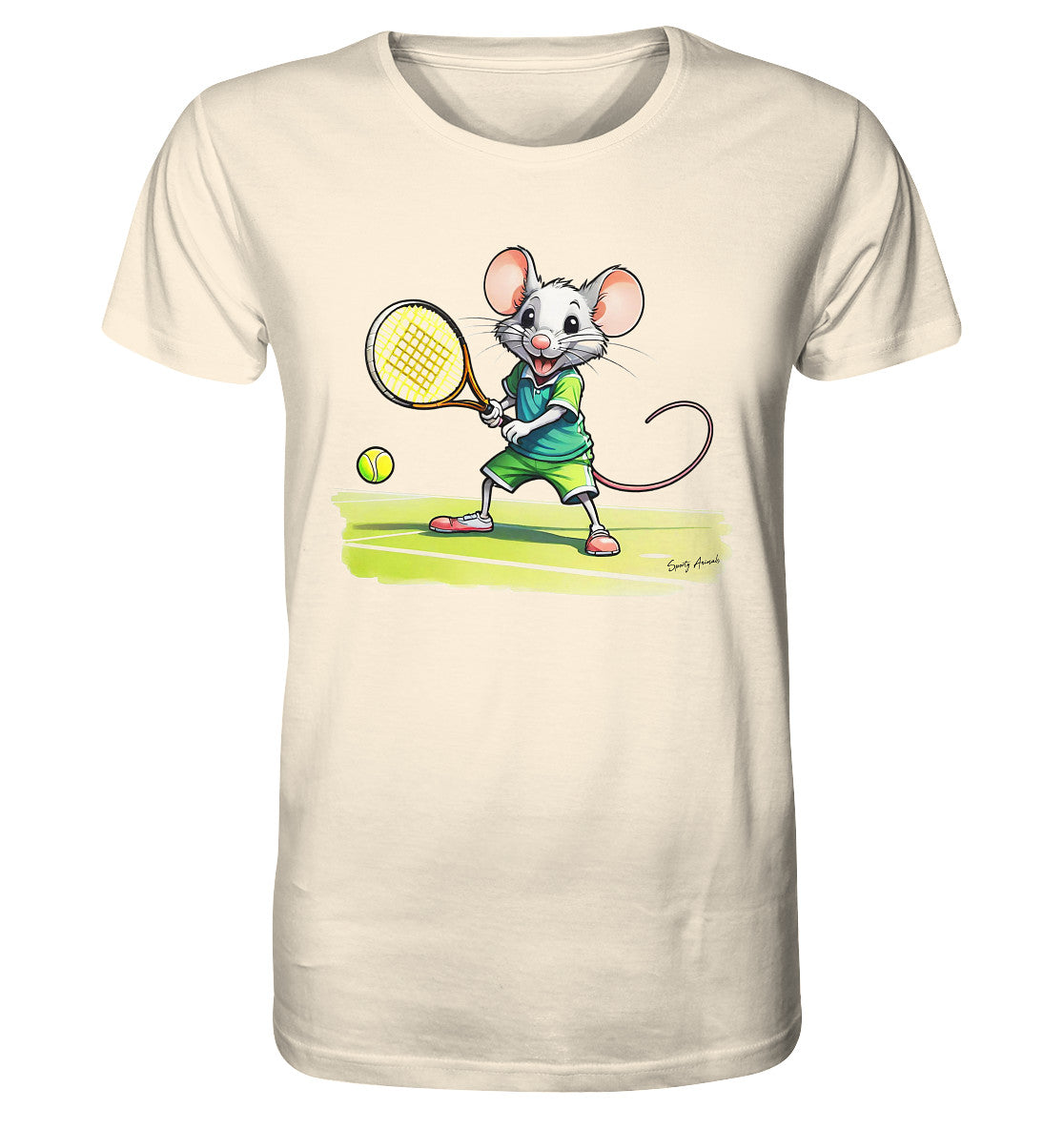 Tennis Mouse Unisex - Organic Shirt