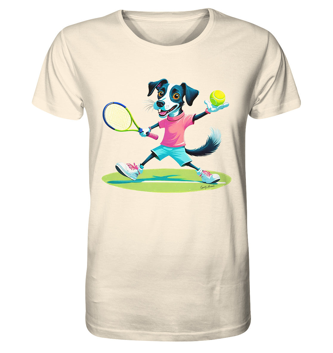 Tennis Dog Unisex  - Organic Shirt