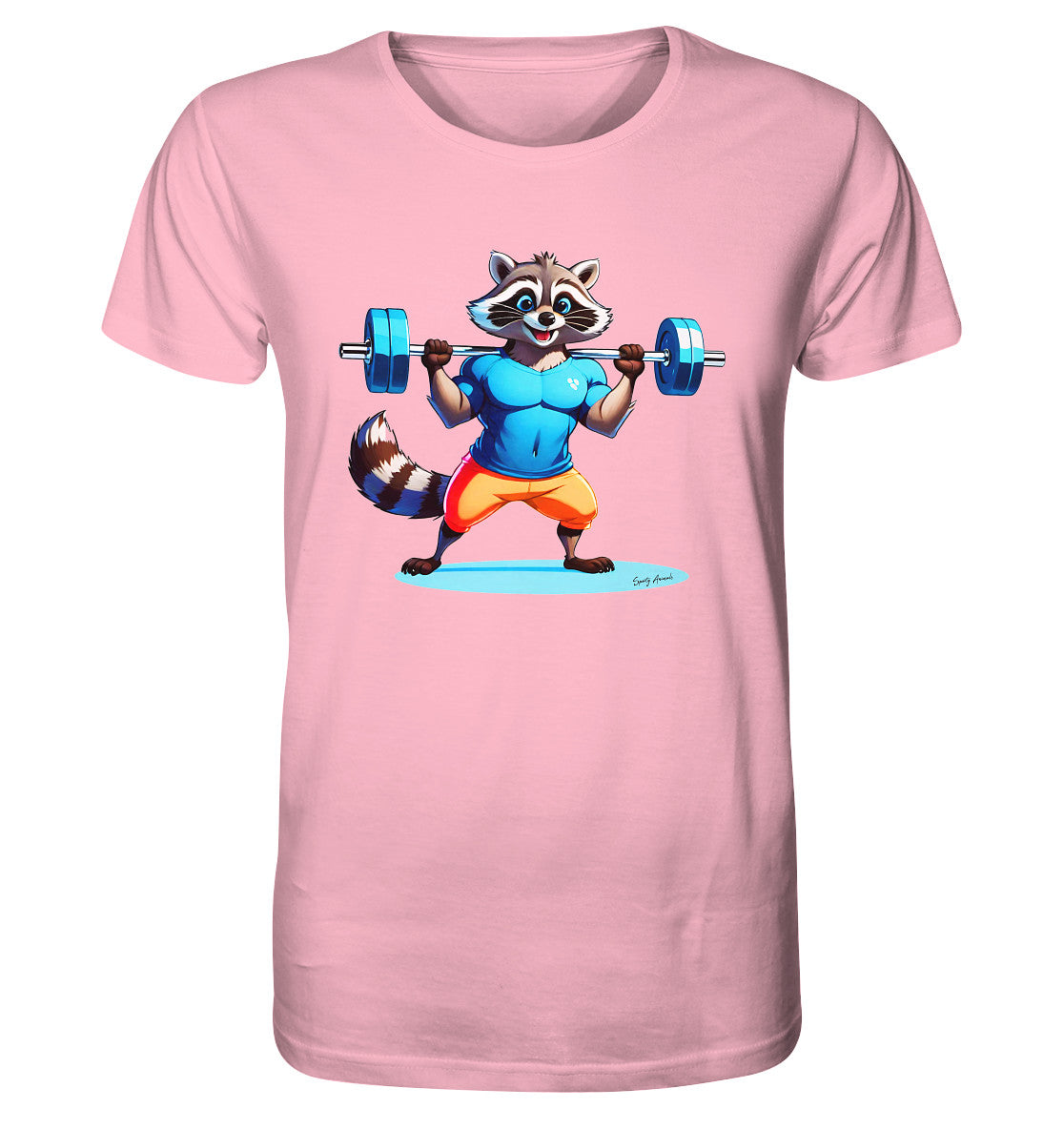 Fitness Raccoon Unisex - Organic Shirt