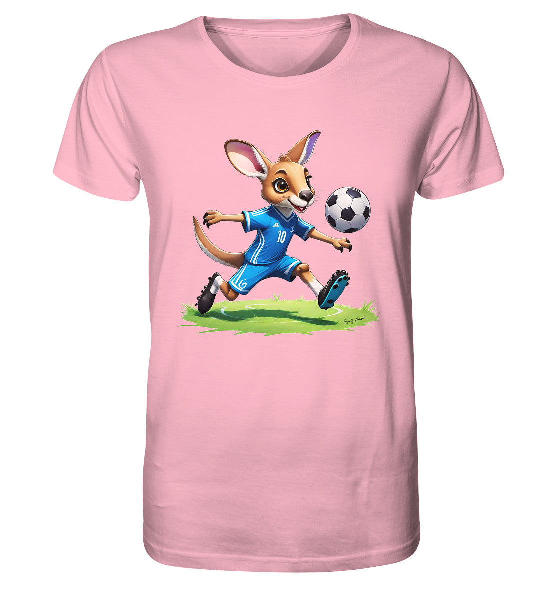 Soccer Kangaroo Unisex - Organic Shirt