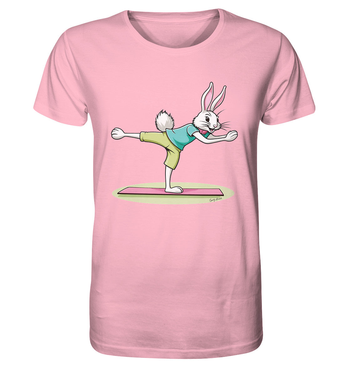 Pilates Bunny Unisex - Organic Shirt