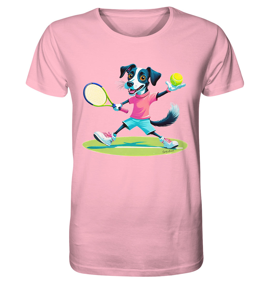 Tennis Dog Unisex  - Organic Shirt