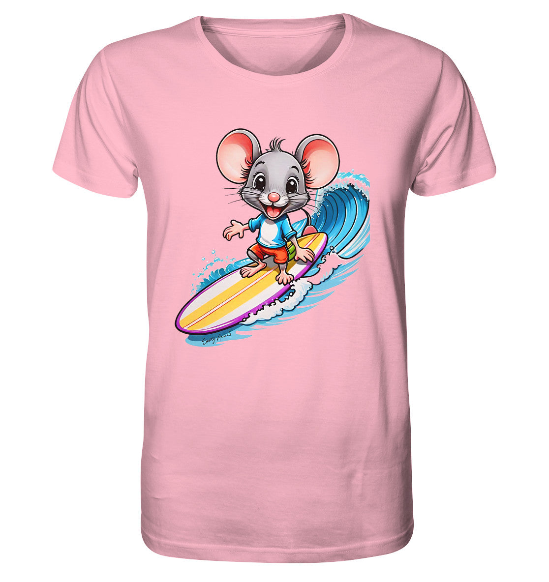 Surfing Mouse Unisex - Organic Shirt