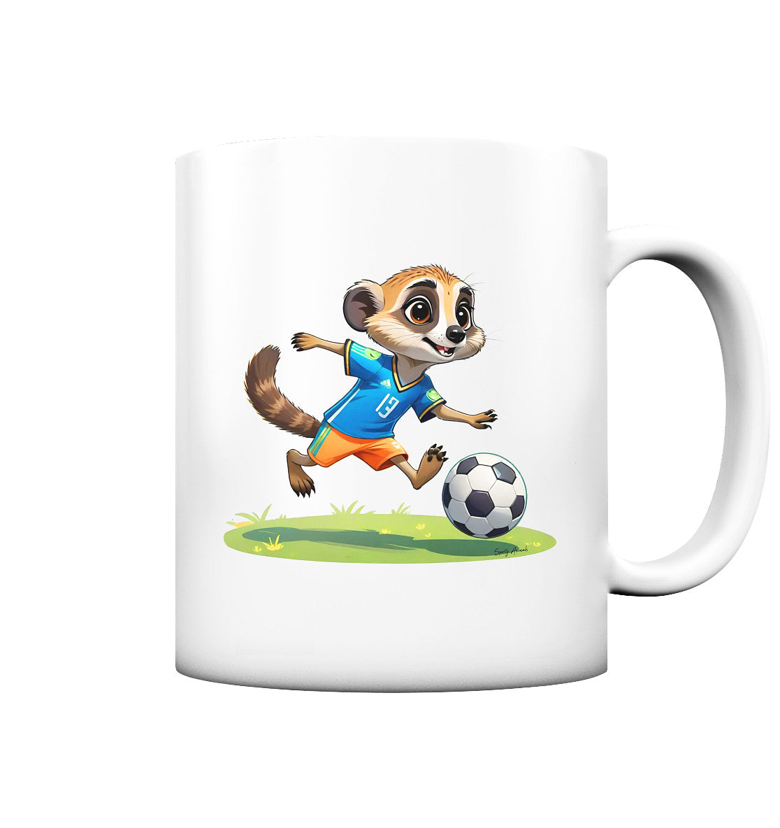 Soccer Meerkat - Tasse matt