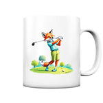 Golfing Fox - Tasse matt