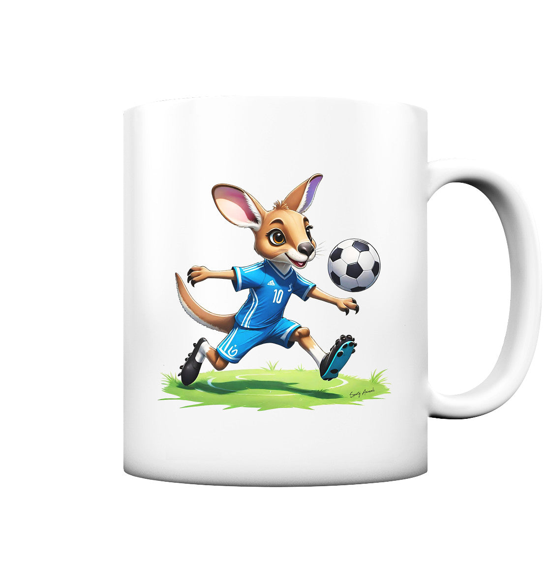 Soccer Kangaroo - Tasse matt