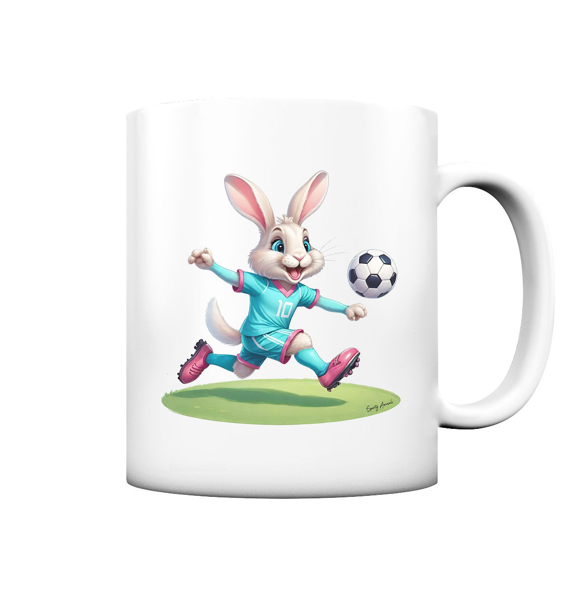 Soccer Bunny - Tasse matt