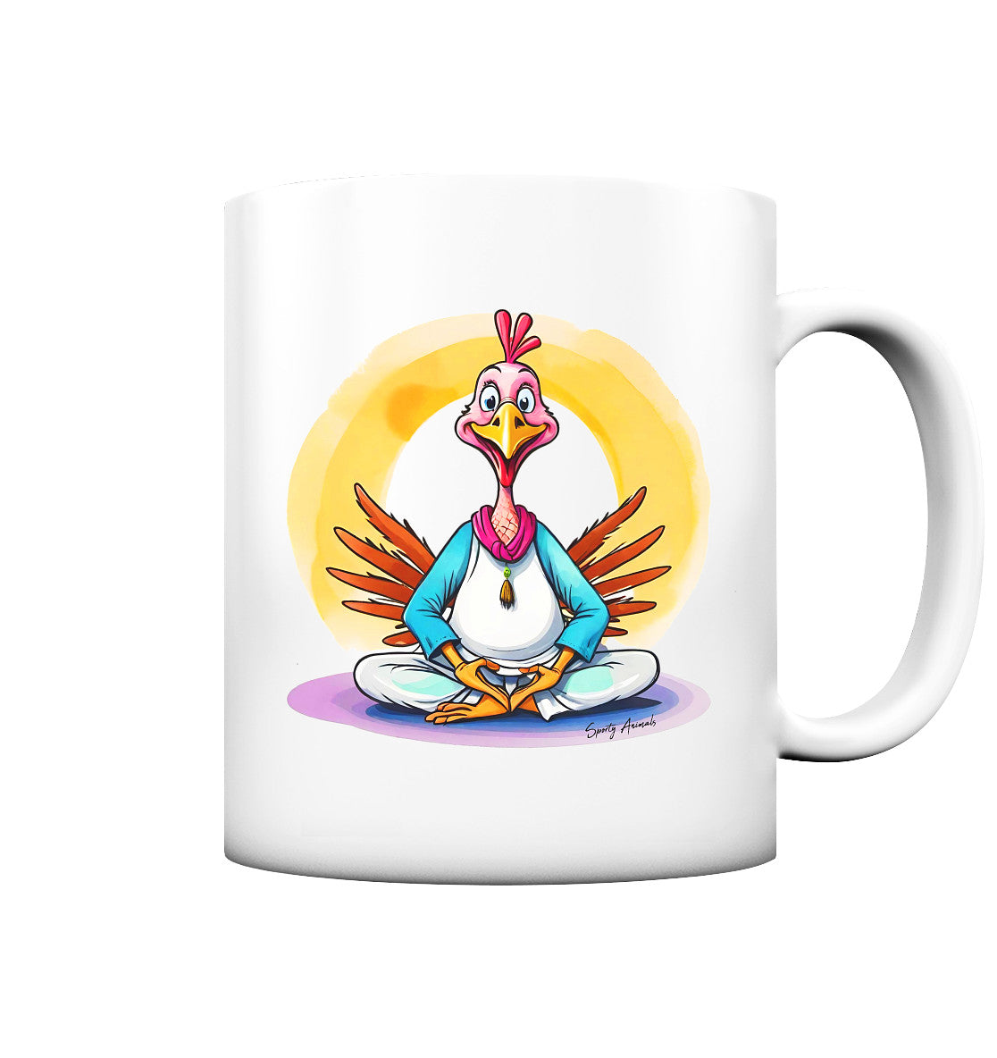 Yoga Turkey - Tasse matt