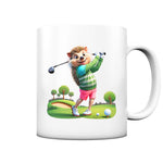 Golfing Hedgehog - Tasse matt