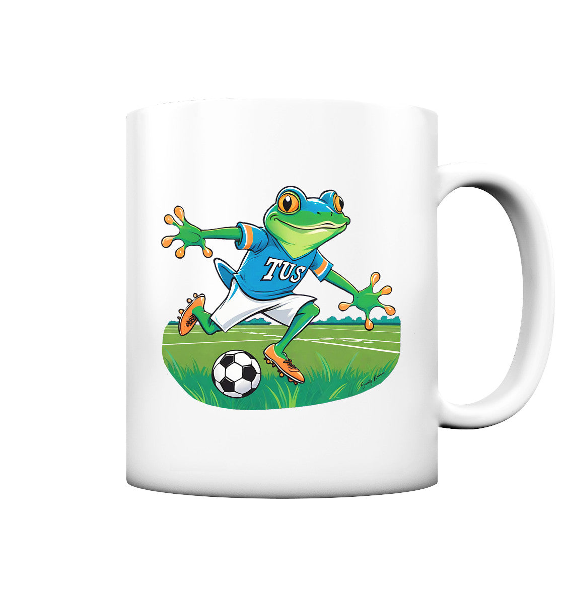 Soccer Frog - Tasse matt