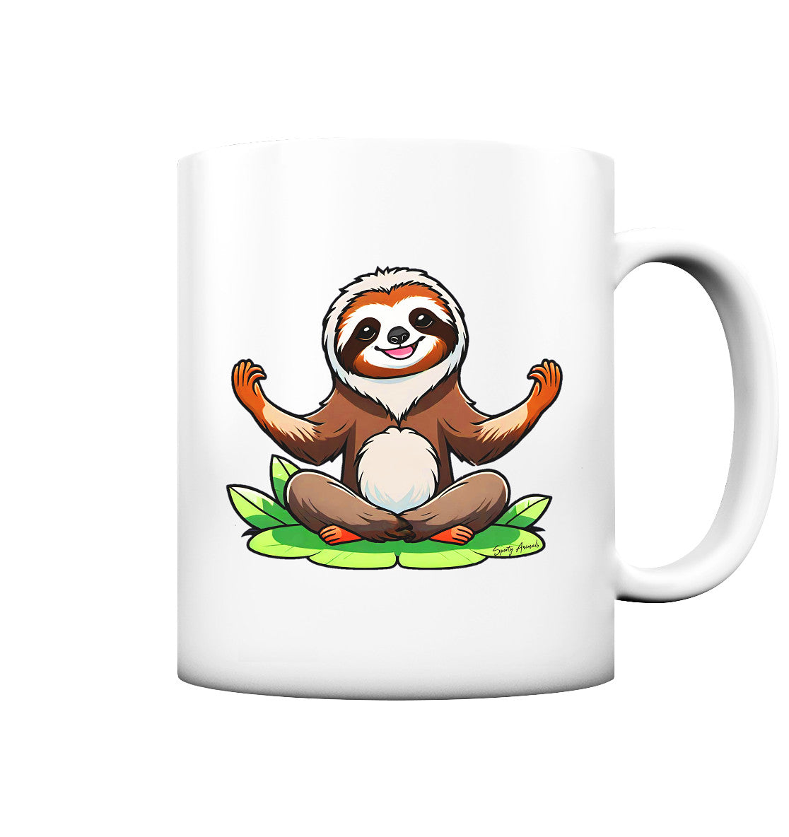 Yoga Sloth - Tasse matt