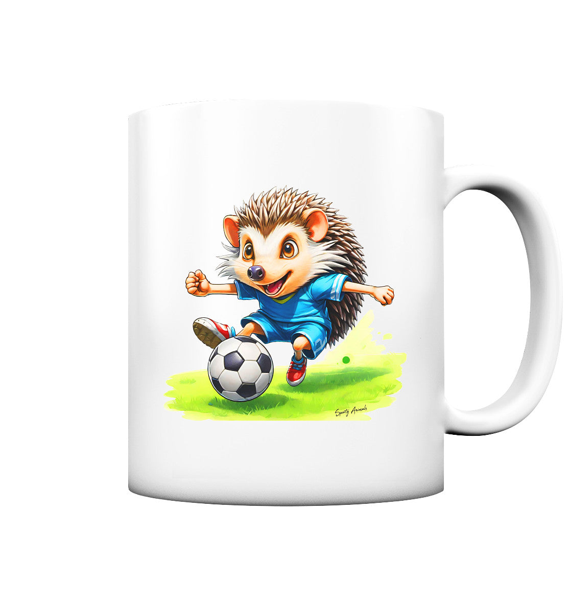 Soccer Hedgehog - Tasse matt