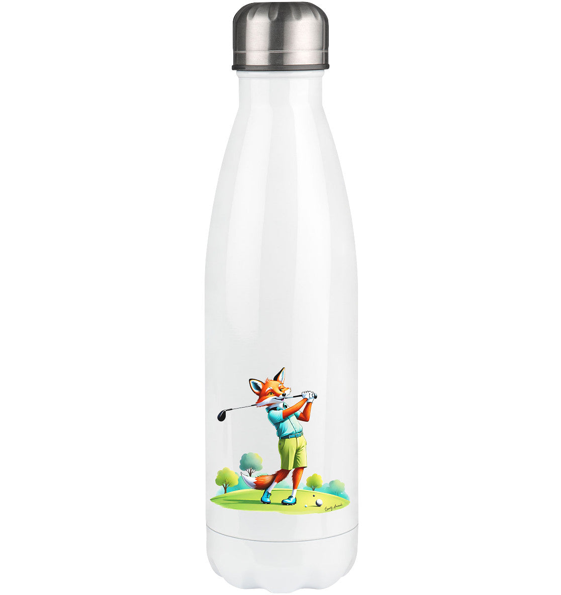 Golfing Fox - Thermoflasche 500ml