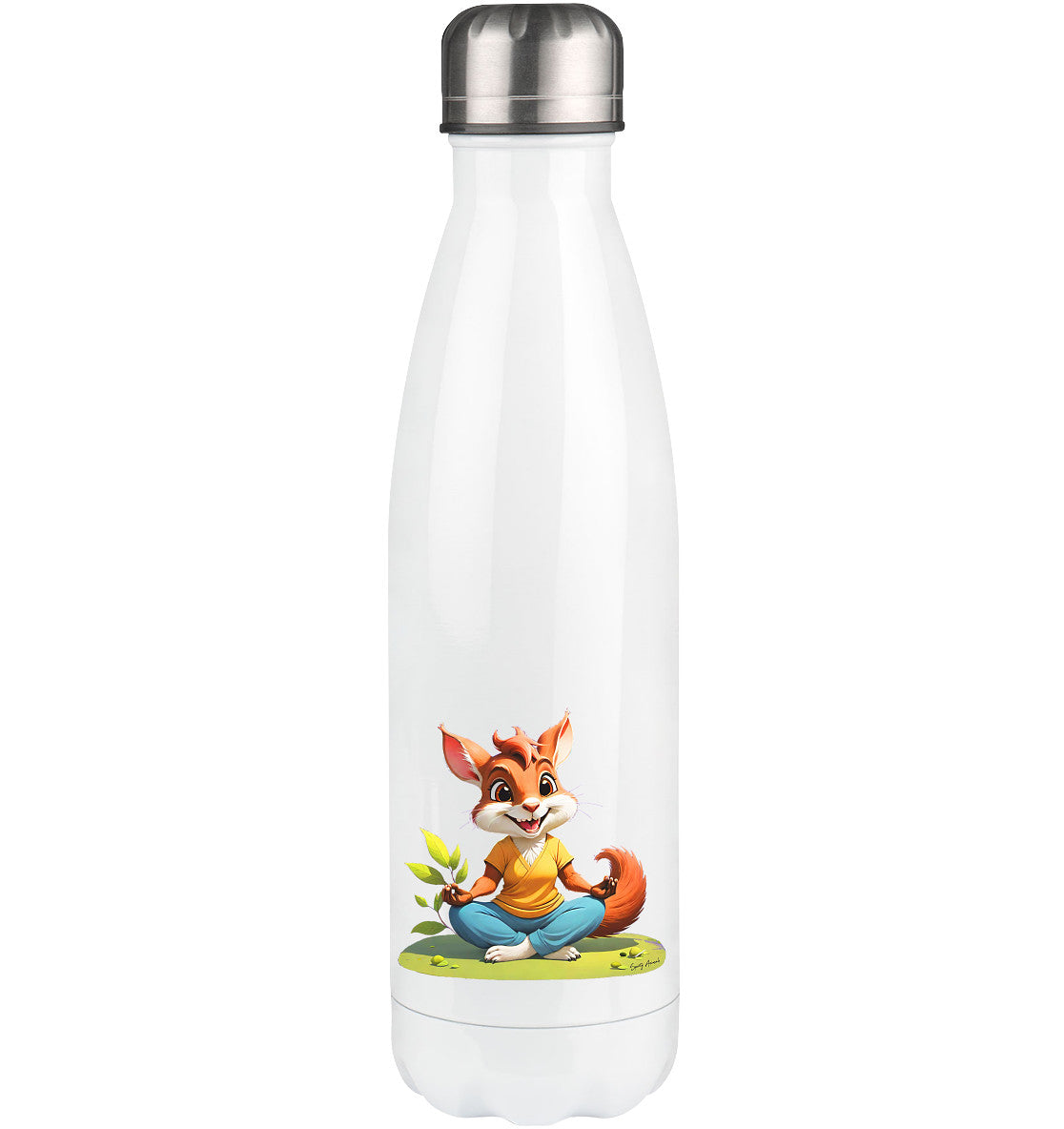 Yoga Squirrel - Thermoflasche 500ml