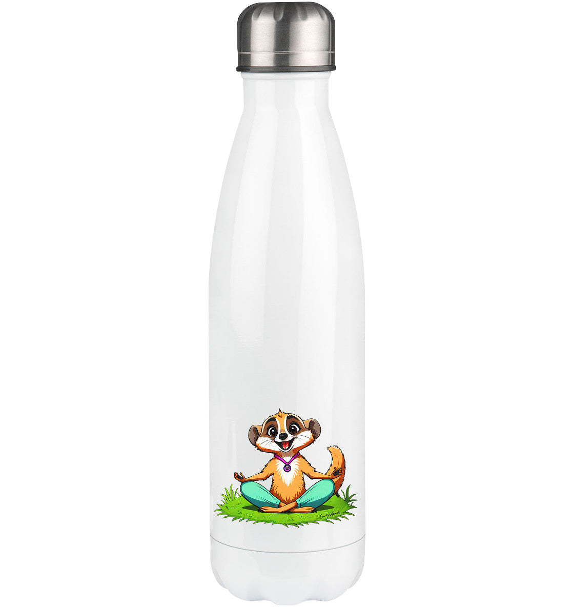 Yoga Meerkat - Thermoflasche 500ml