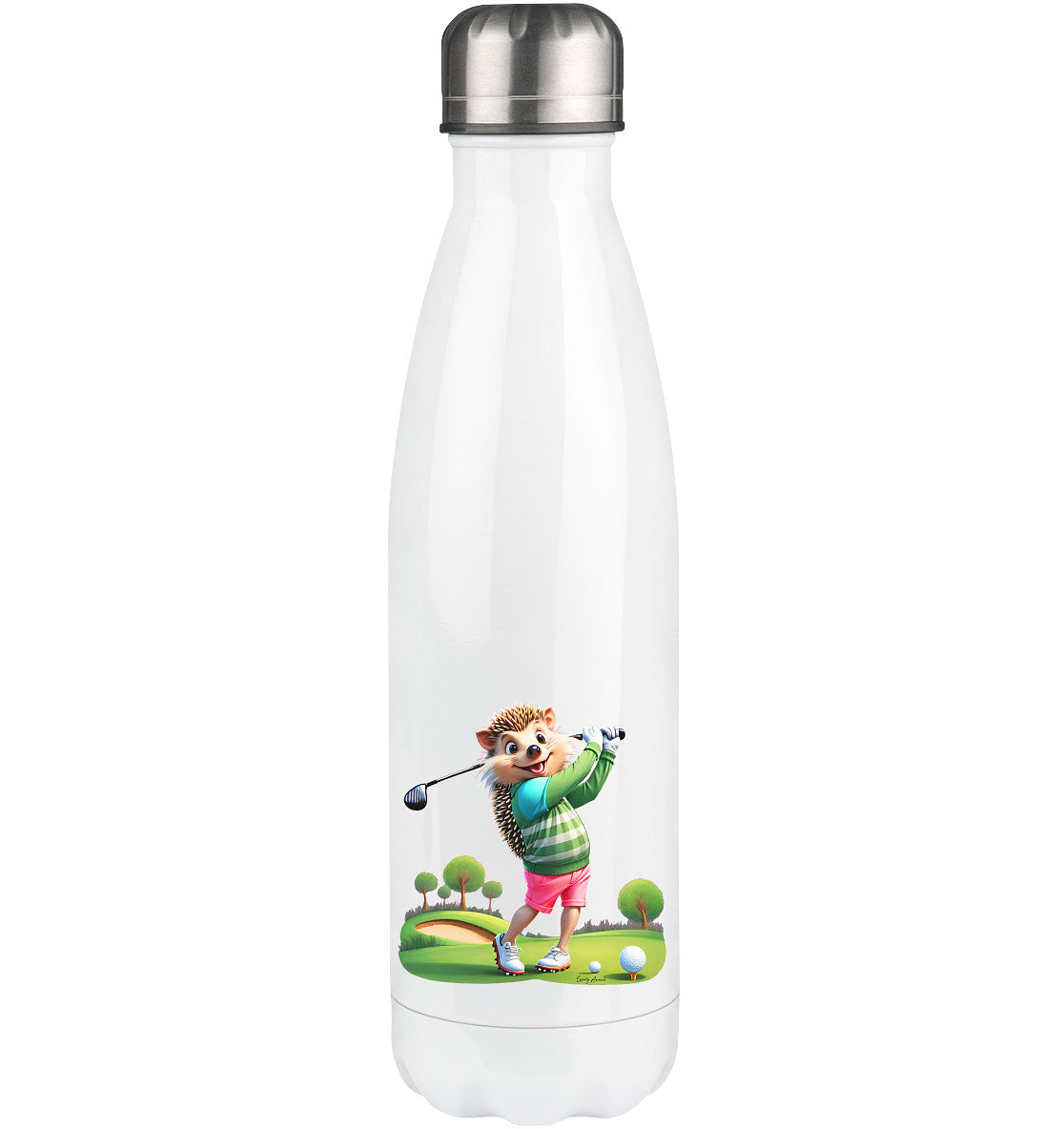 Golfing Hedgehog - Thermoflasche 500ml