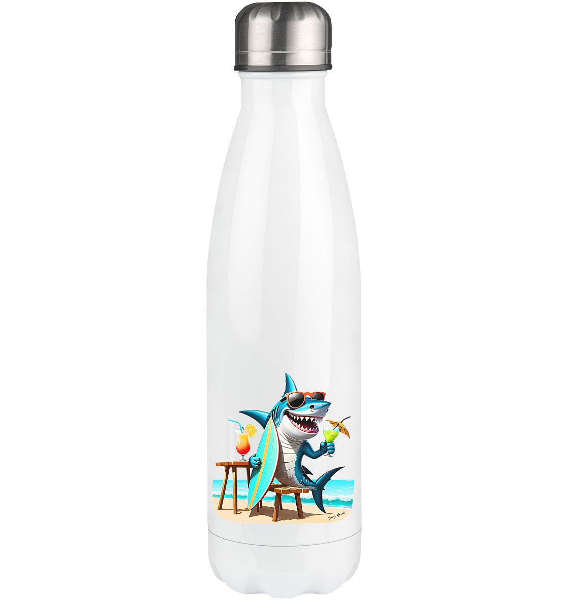 Surfing Shark - Thermoflasche 500ml