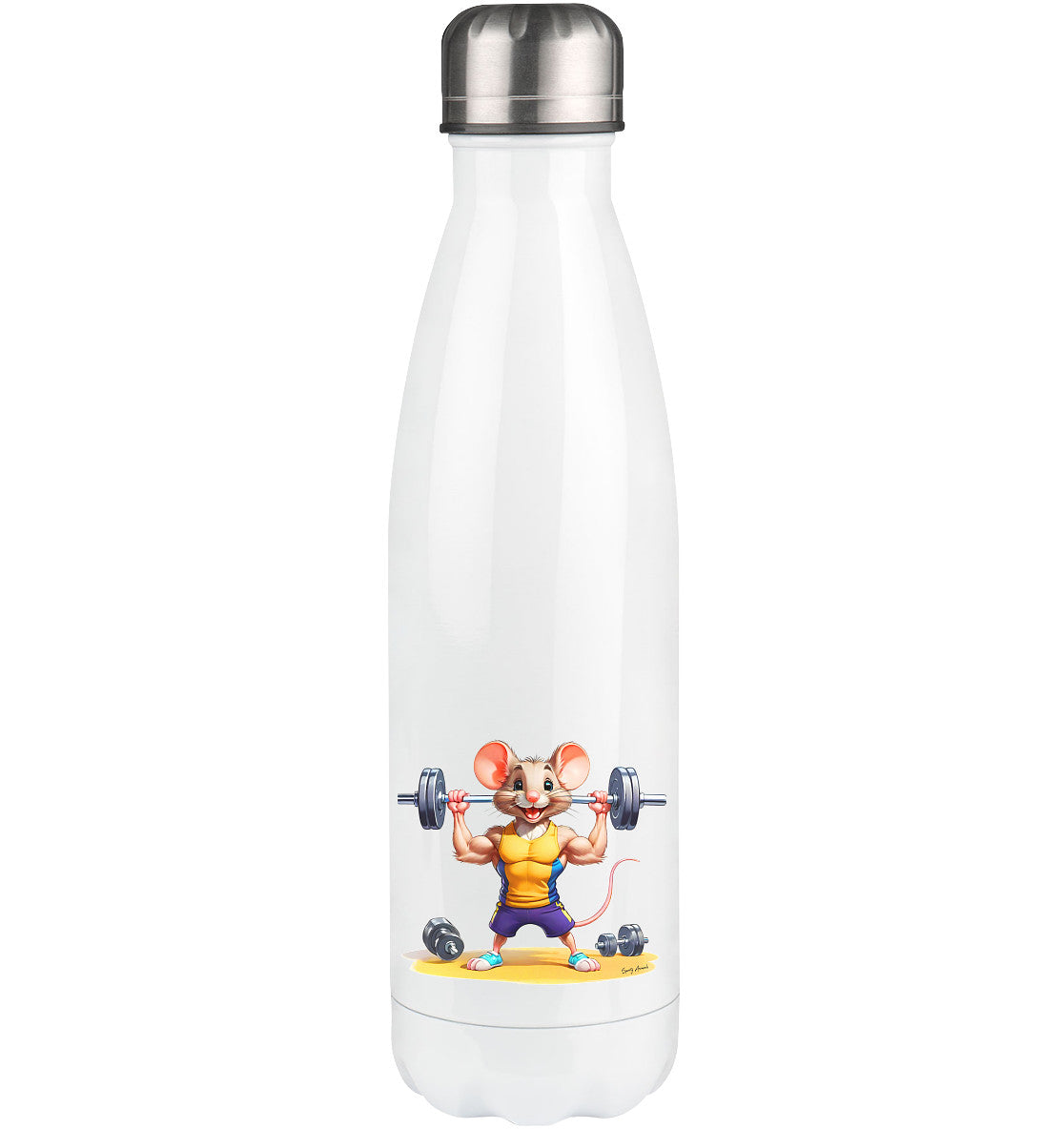 Fitness Mouse - Thermoflasche 500ml