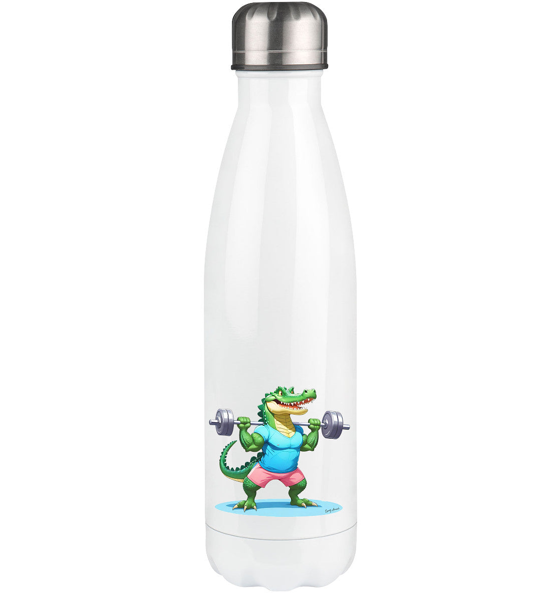 Fitness Crocodile - Thermoflasche 500ml